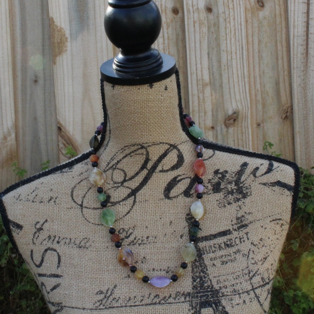 3/$10 Multicolor Bead Necklace